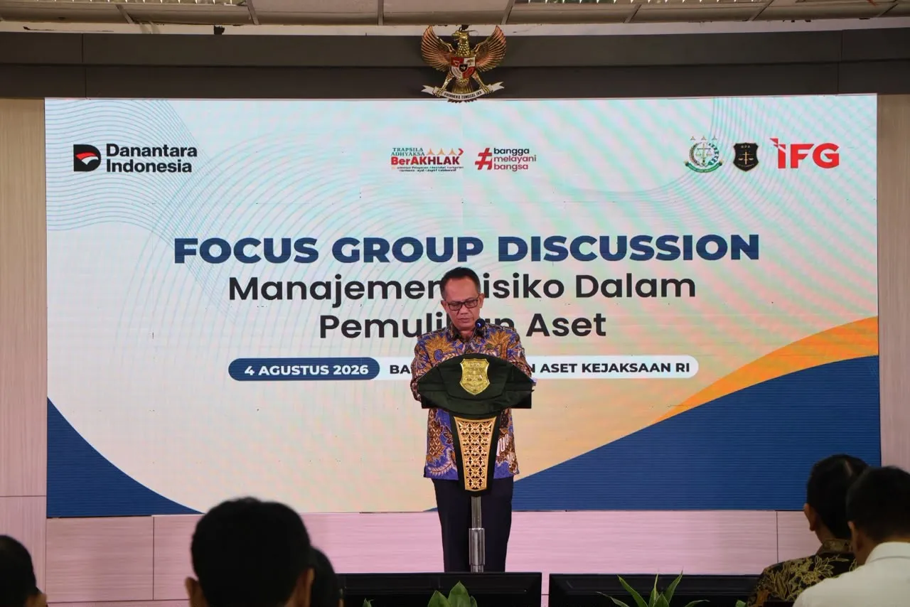 Kepala Badan Pemulihan Aset (BPA) Kejaksaan RI Dr Patris Yusrian Jaya