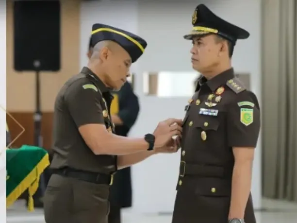 Lantik 2 Pejabat Eselon III, Jampidmil Tekankan Optimalisasi Penyelesaian Perkara Koneksitas