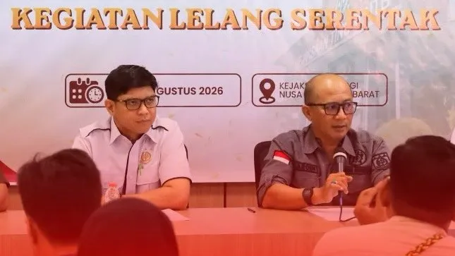 Lelang Serentak BPA Tahun 2026, Kejati NTB Bidik Tawarkan Objek Lelang dengan Total Nominal Limit Rp3,1 Miliar
