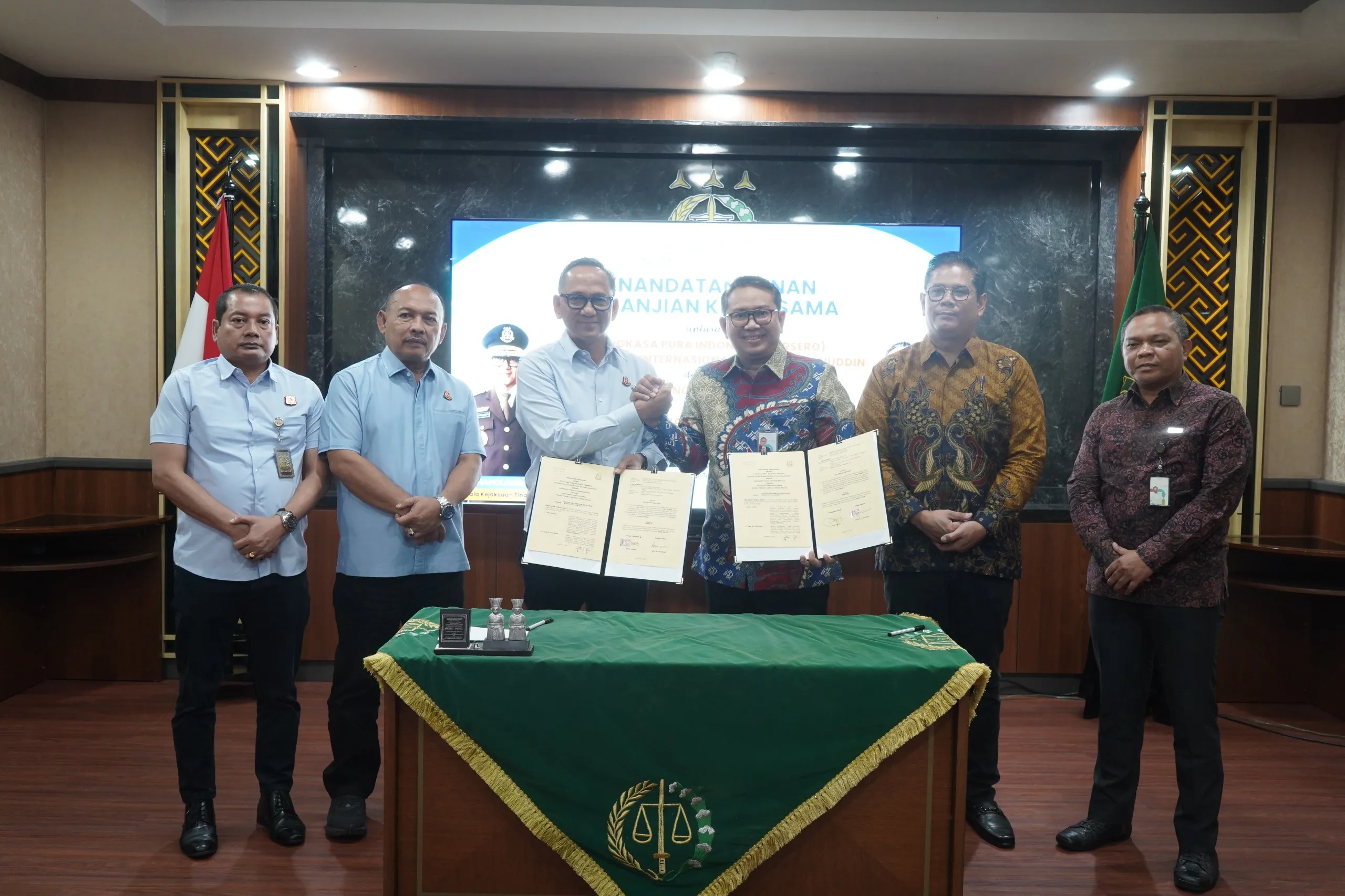 Kejati Sulsel dan PT Angkasa Pura Indonesia Bandara Sultan Hasanuddin Jalin Kerja Sama Perkuat Tata Kelola dan Mitigasi Risiko Hukum