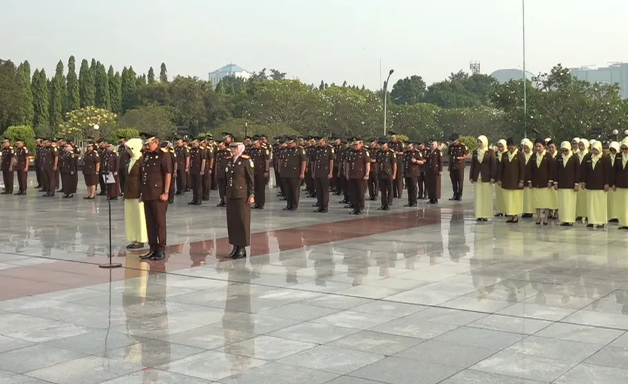 Kejaksaan RI Gelar Ziarah dan Tabur Bunga di Taman Makam Pahlawan Jelang Peringatan Hari Lahir ke-81