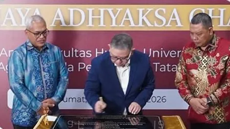 Jamdatun meresmian Ruang Adhyaksa Chamber di FH Universitas Brawijaya