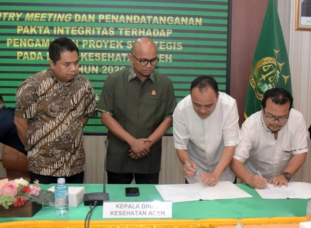 Kejati Aceh Laksanakan PPS Terhadap 2 Proyek Strategis Dinas Kesehatan