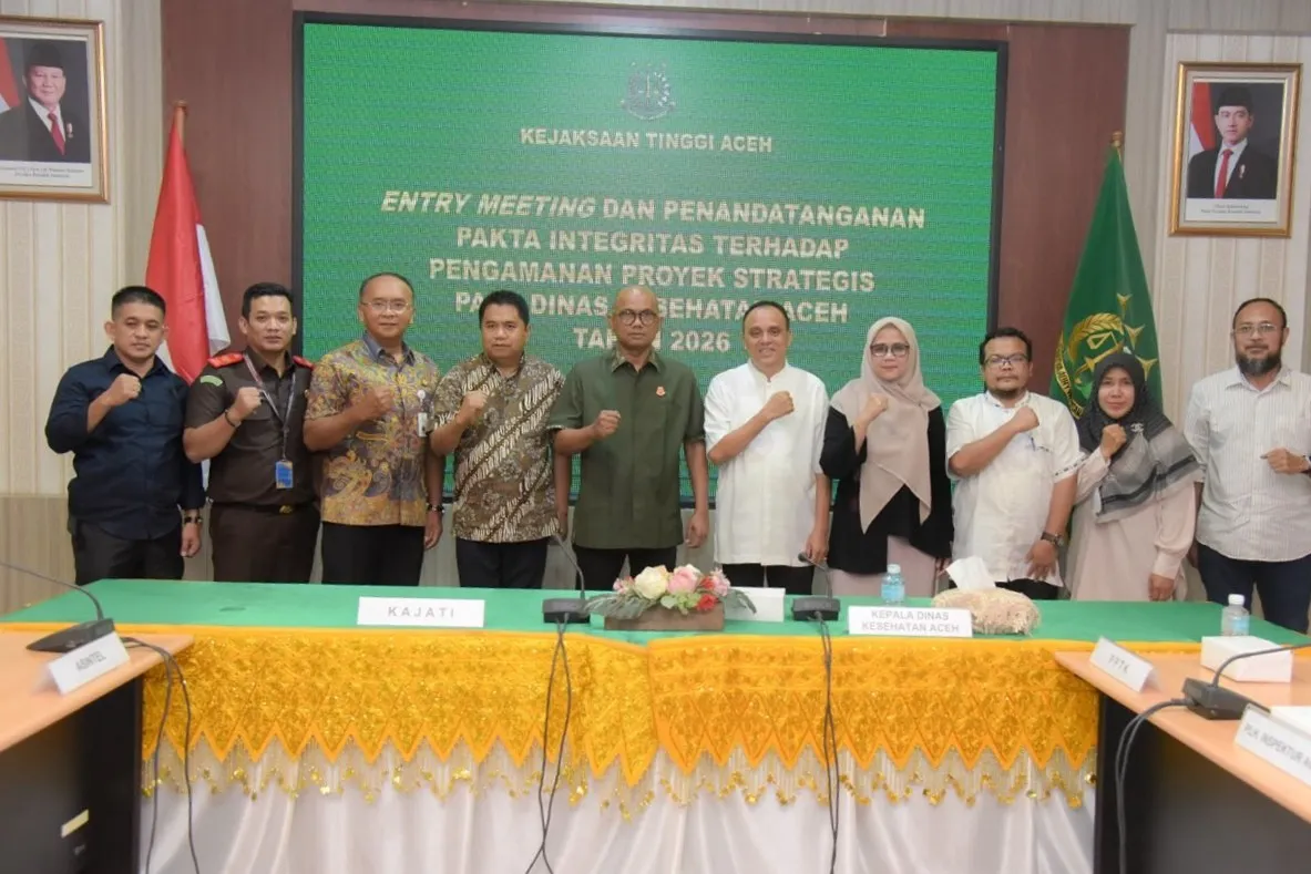 Kejati Aceh Laksanakan PPS Terhadap 2 Proyek Strategis Dinas Kesehatan