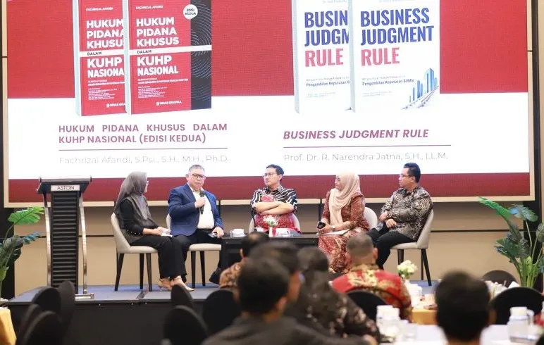Membedah Business Judgment Rule dalam Hukum Pidana Khusus, Jamdatun Gelar FGD dan Launching Buku bersama Persada UB