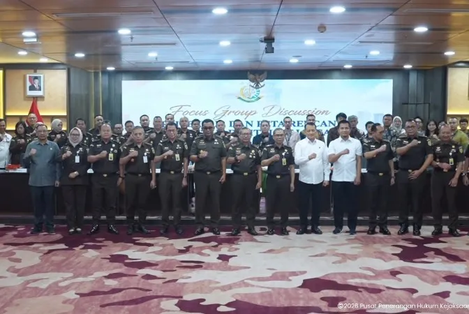 Jambin Buka FGD Pekerjaan Arsitektur dan Peta Rencana Pemerintahan Digital, Ini 3 Fokus Utama Penguatan Transformasi Kejaksaan RI