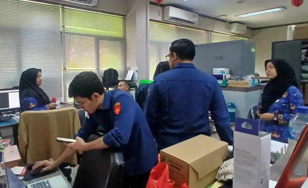 Tim Penyidik JAM PIDSUS Geledah 6 Lokasi Terkait Penyidikan KSO Pertamina EP-PT MIgas (Perseroda) Kota Bekasi