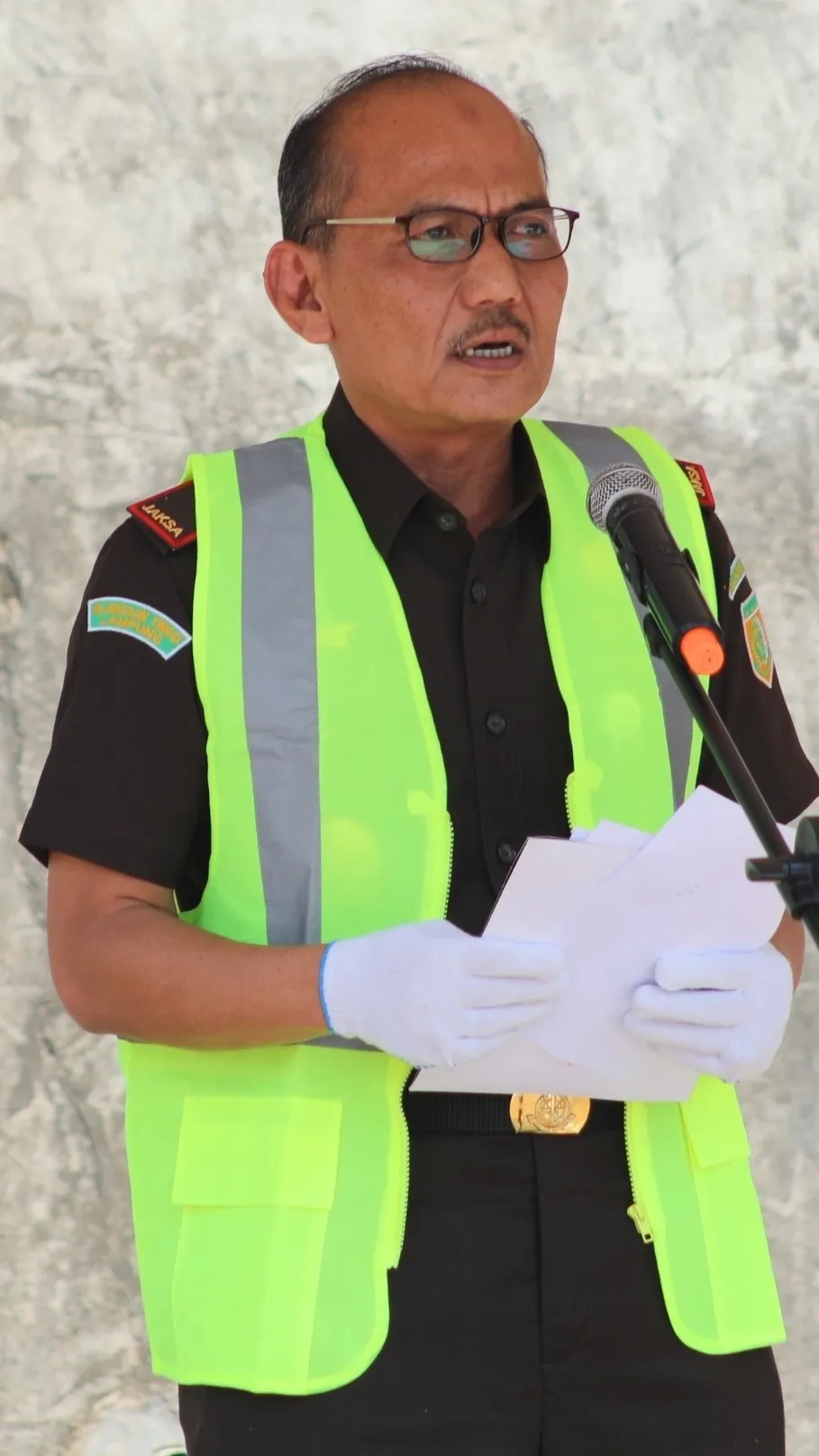 Wakajati Lampung dan Walikota Bandar Lampung Resmikan Peletakan Batu Pertama Pembangunan Rupbasan