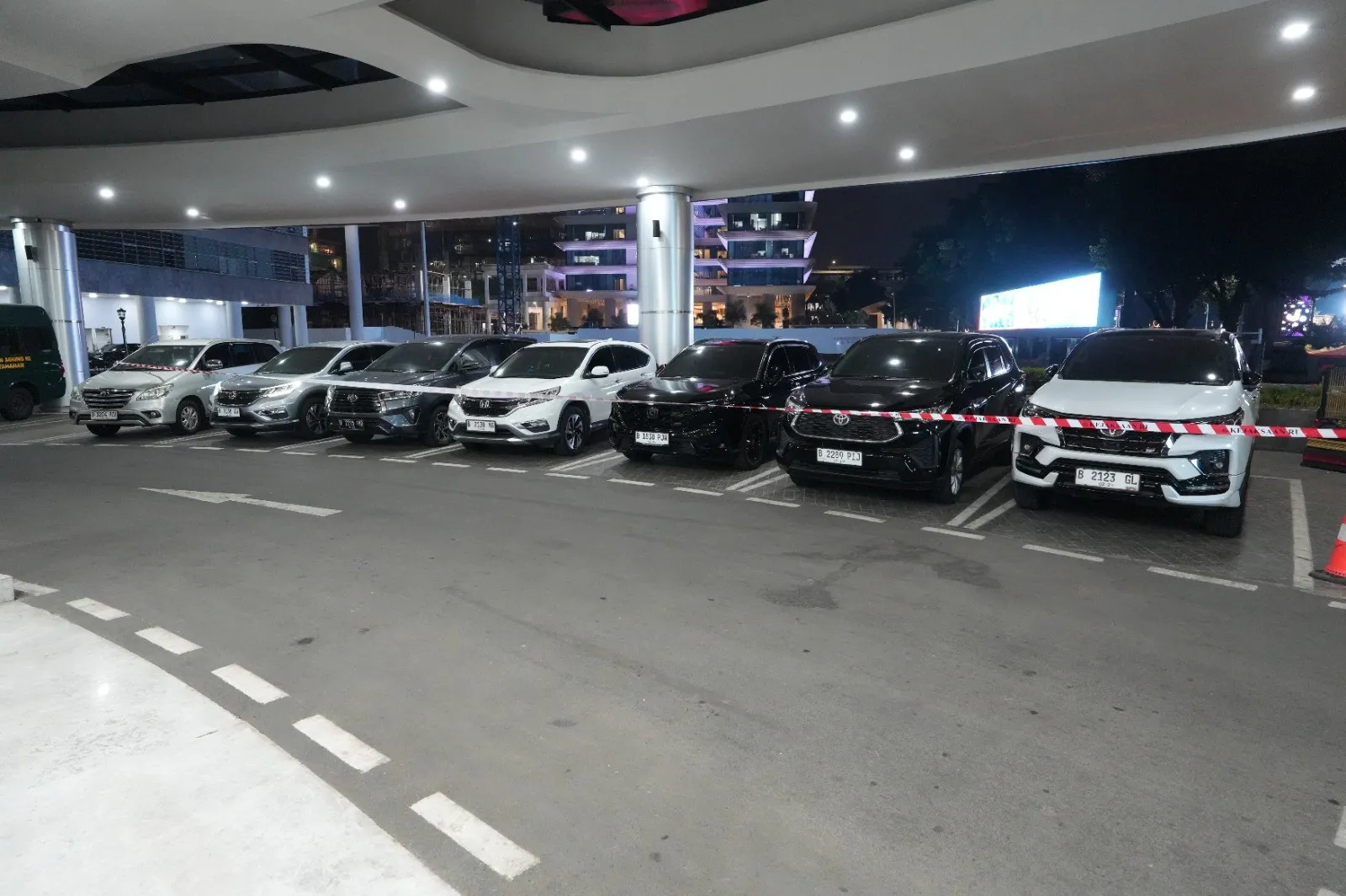 11 Unit Mobil yang Disita