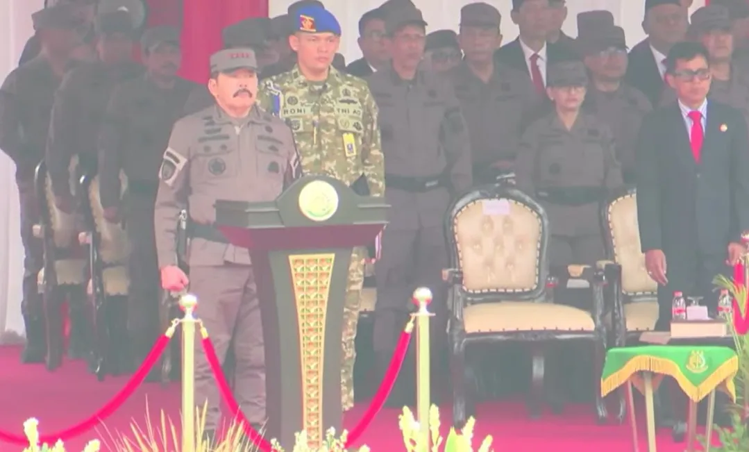 Jaksa Agung RI, ST Burhanuddin memimpin Upacara Peringatan Hari Lahir Kejaksaan ke-81 di Badiklat Kejaksaan RI, Rabu, 2 September 2026