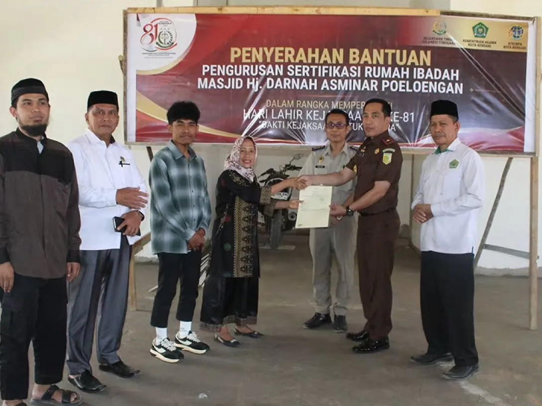 Bantuan Sertifikasi Rumah Ibadah di Sultra