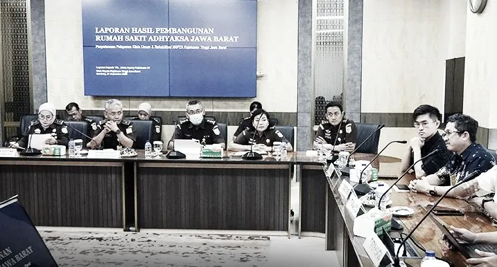 Wakil Jaksa Agung RI Pimpin Rapat Pembahasan Pembangunan RS Adhyaksa Jabar