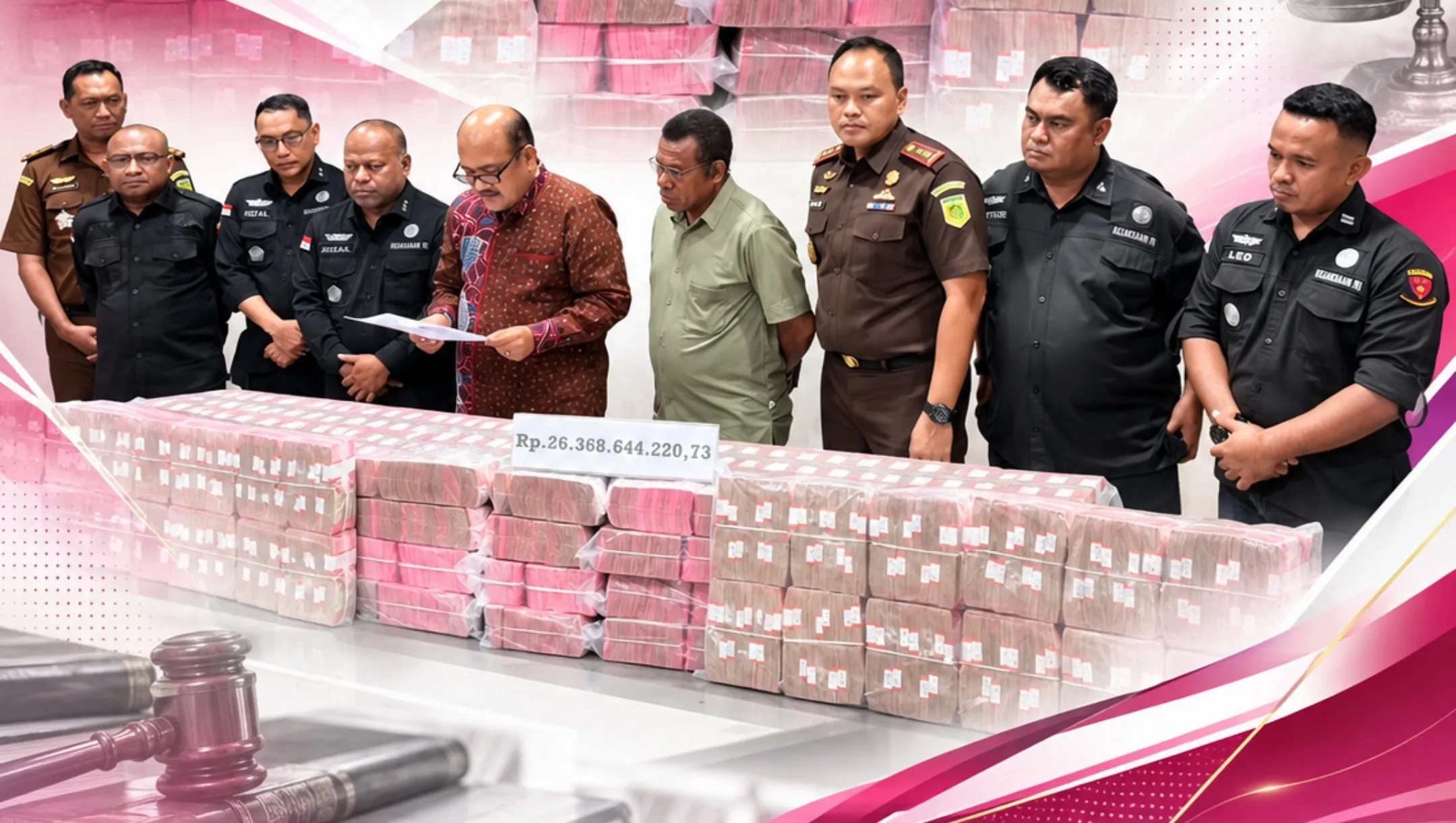 Kejati Papua Pulihkan Kerugian Keuangan Negara Sebesar Rp 26,36 Miliar dari Perkara Proyek Aerosport di Mimika