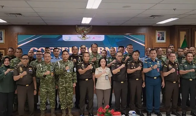 Jampidmil Satukan Pemahaman Penanganan Hukum Perkara Koneksitas di Lingkungan Kejaksaan dan Peradilan Militer