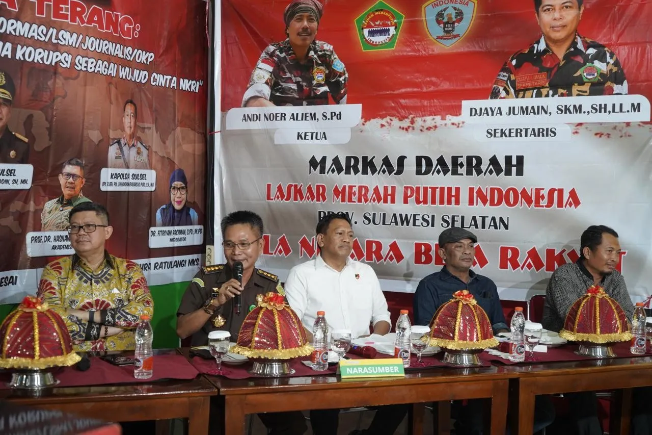 Sinergi Berantas Korupsi di Dialog Kebangsaan, Asintel Kejati Sulsel Pastikan Jaminan Kerahasiaan Pelapor
