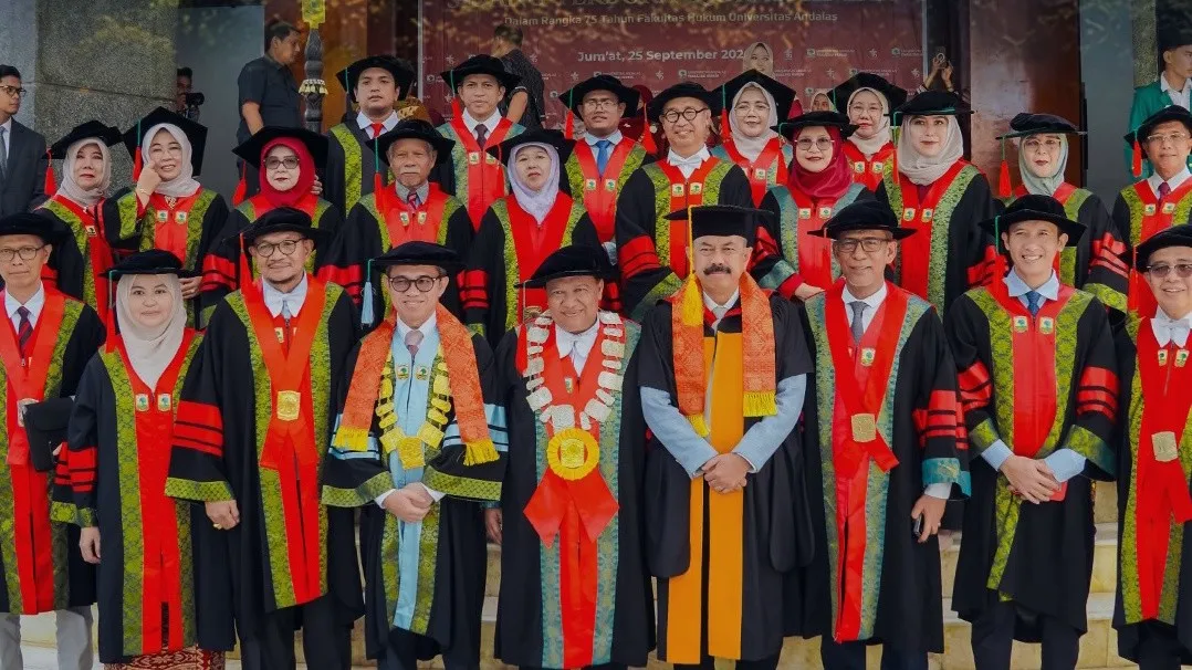 Hadiri Dies Natalis ke-75 Tahun FH Universitas Andalas, Wakil Jaksa Agung Sampai Orasi Ilmiah Transformasi Penegakan Hukum Indonesia di Era Baru