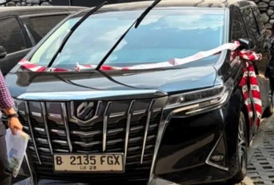 Mobil Mewah Tersangka AYS