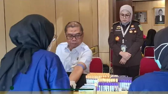 Pusat Kesehatan Yustisial menggelar Medical Checkup dan peluncuran MySimkari