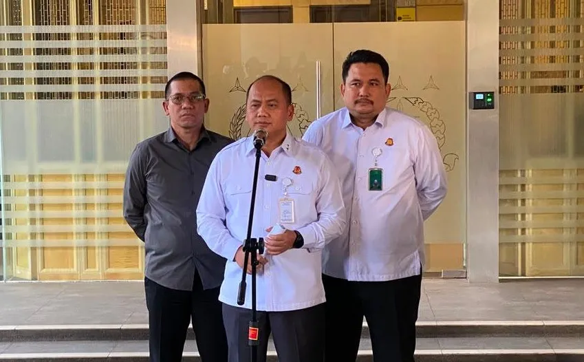 Kapuspenkum Kejagung beserta jajaran Puspenkum