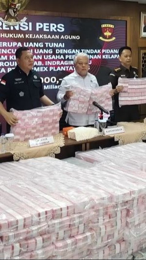 Penampakan Tumpukan Uang Rp288 Miliar yang Kembali Disita Kejagung dalam Kasus TPPU Duta Palma