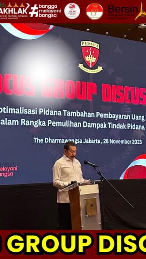 Jaksa Agung Muda Tindak Pidana Khusus, Dr. Febrie Adriansyah, menyatakan perlu penyamaan persepsi dan terobosan hukum terkait penerapan uang pengganti dalam tindak pidana korupsi terkait pemulihan kerugian perekonomian negara.