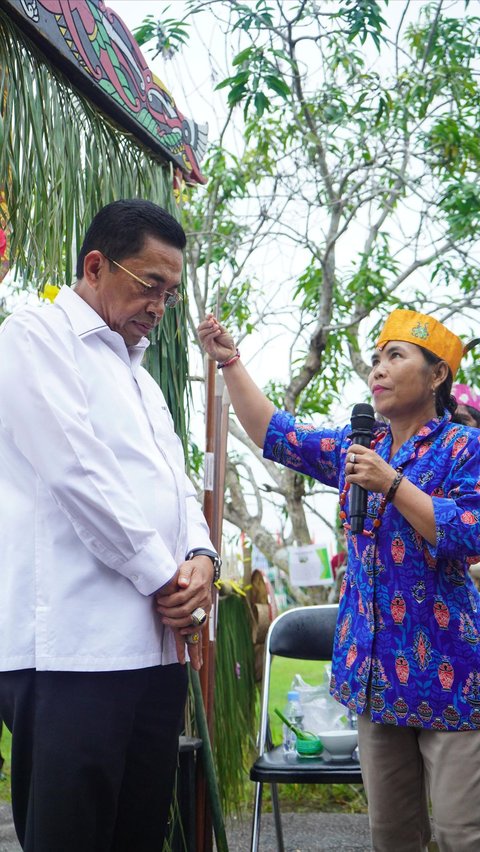 Wakil Jaksa Agung Dr Sunarta saat melakukan kunjungan kerja ke Kalimantan Tengah