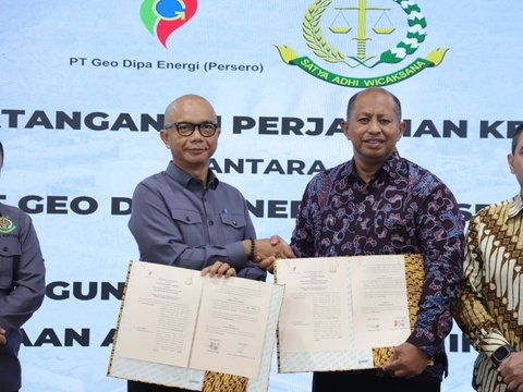Jaksa Agung Muda Bidang Intelijen (JAM INTEL) bekerja sama dengan PT Geo Dipa Energi (Persero).