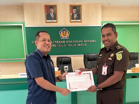 Kejaksaan Negeri Bireuen Raih Penghargaan Satuan Kerja Dengan Pokok Lelang Barang Rampasan Negara Tertinggi