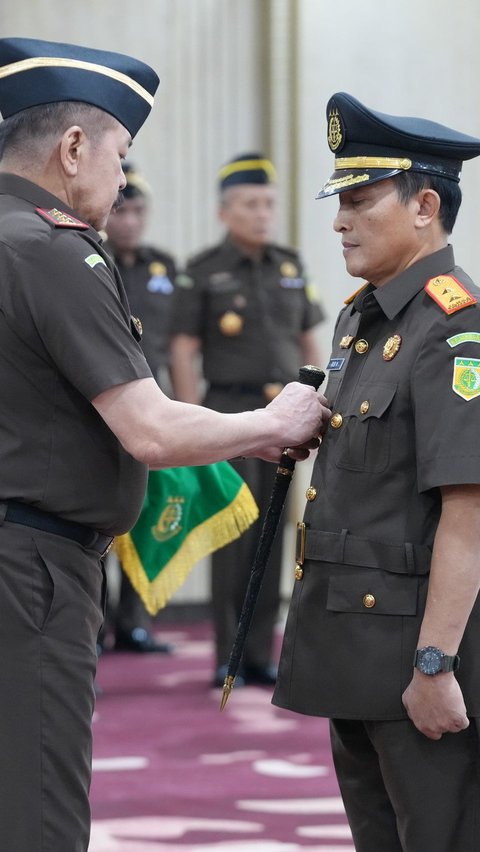 Jaksa Agung melantik Kaban Diklat Kejaksaan RI Dr. Rudi Margono, S.H., M.Hum.