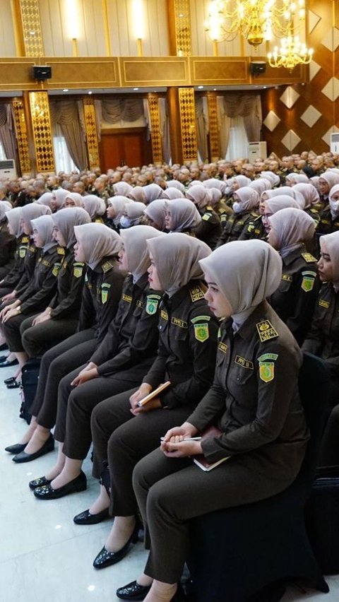 Peserta Pendidikan dan Pelatihan Pembentukan Jaksa (PPPJ) Angkatan LXXXI Gelombang I Tahun 2024