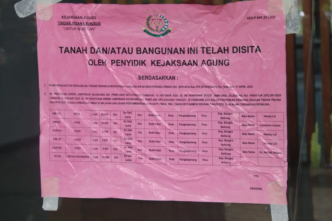 JAM-Pidsus Febrie Adriansyah selaku Ketua Pelaksana Satgas PKH