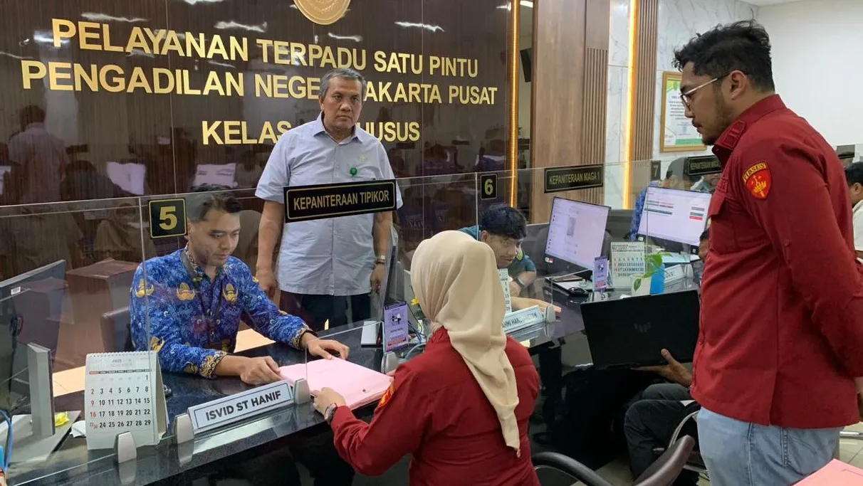 Kejari Jakpus limpahkan berkas perkara 9 terdakwa korupsi minyak mentah PT Pertamina