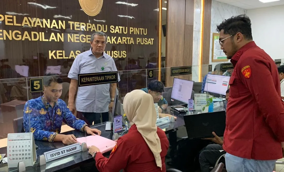 Berkas Perkara 9 Terdakwa Korupsi Perkara Minyak Mentah PT Pertamina Dilimpahkan ke Pengadilan Tipikor PN Jakpus
