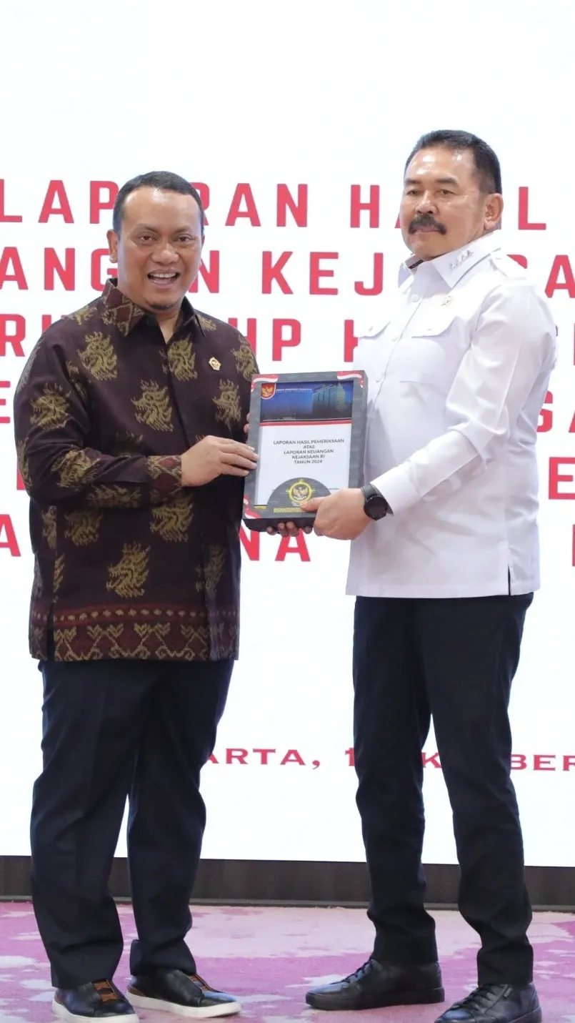 Kejaksaan RI Raih Predikat WTP 9 Kali Berturut-turut dari BPK