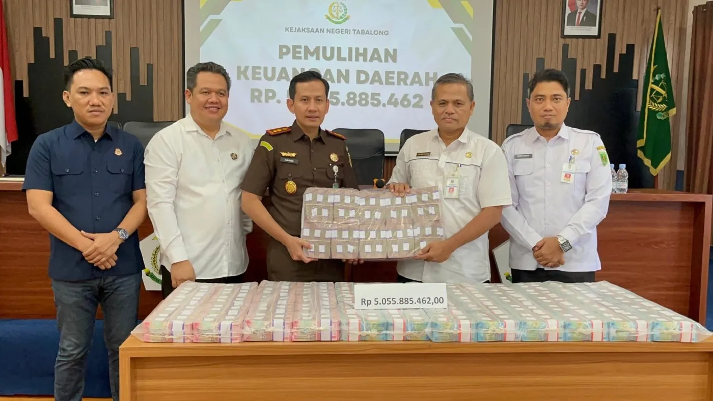 Tagih Tunggakan Pajak Pengusaha Katering, Kejari Tabalong Pulihkan Keuangan Negara Rp 5,05 Miliar