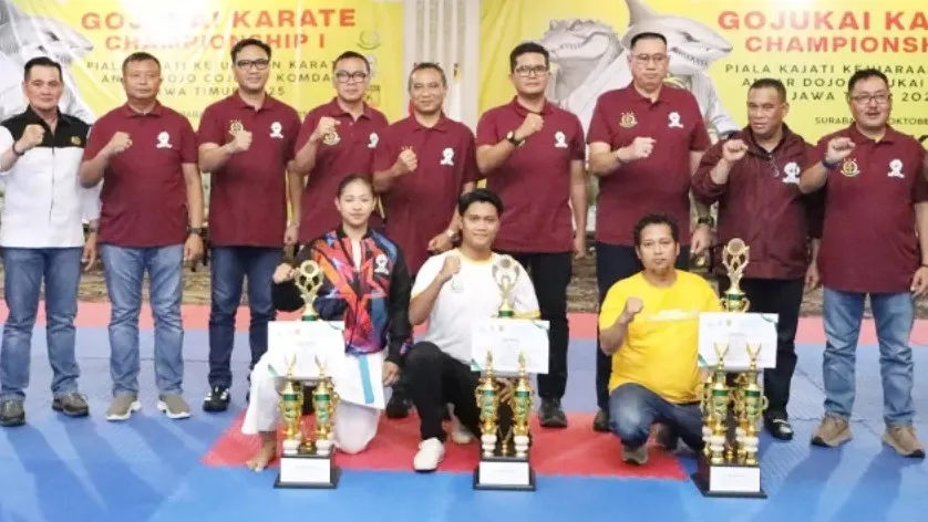 Ditutup Wakajati Jatim, Gojukai Karate Championship I Piala Kajati Jatim 2025 jadi Ajang Lahirnya Bibit Atlet Karate Muda