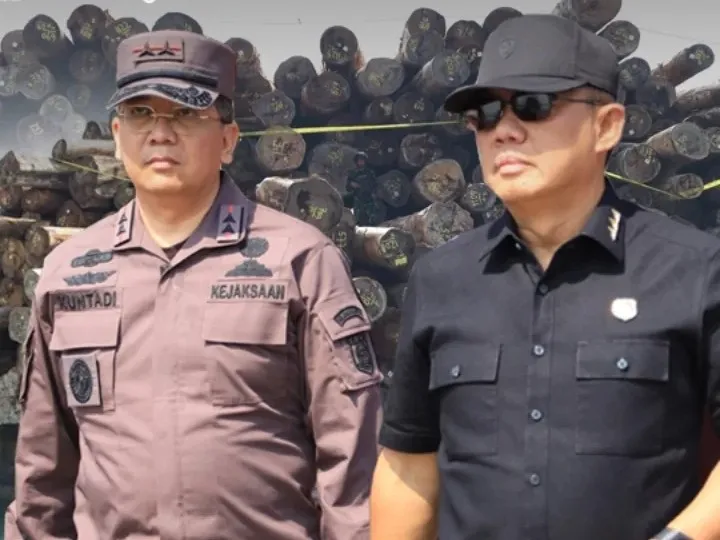 Gagalkan Penyelundupan Kayu Ilegal 4.610 Meter Kubik, Satgas PKH Bongkar Mafia Kayu Bernilai Rp230 Miliar