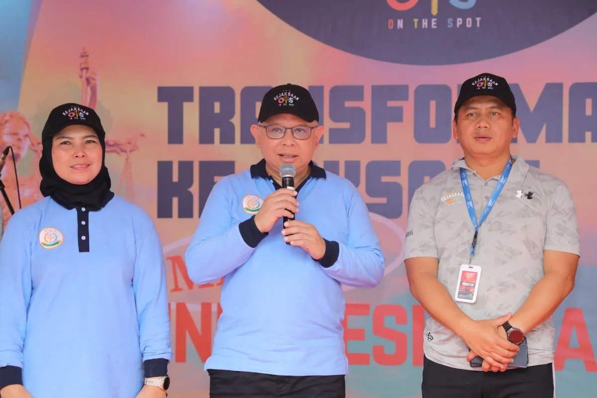 Jaksa Agung Muda Perdata dan Tata Usaha Negara Prof. Dr. R. Narendra Jatna, S.H., LL.M. turut menghadiri Kejaksaan on The Spot 2025