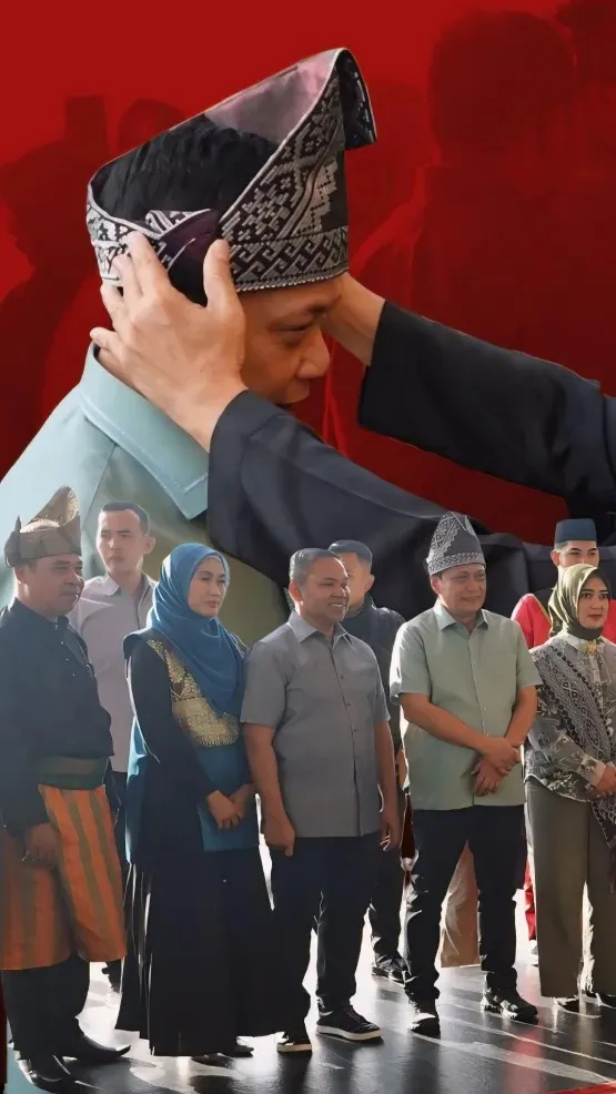 Disambut Penyematan Tanjak, Kajati Riau Sutikno Tinjau Sarana Prasarana Kejati pada Hari Pertama Kerja