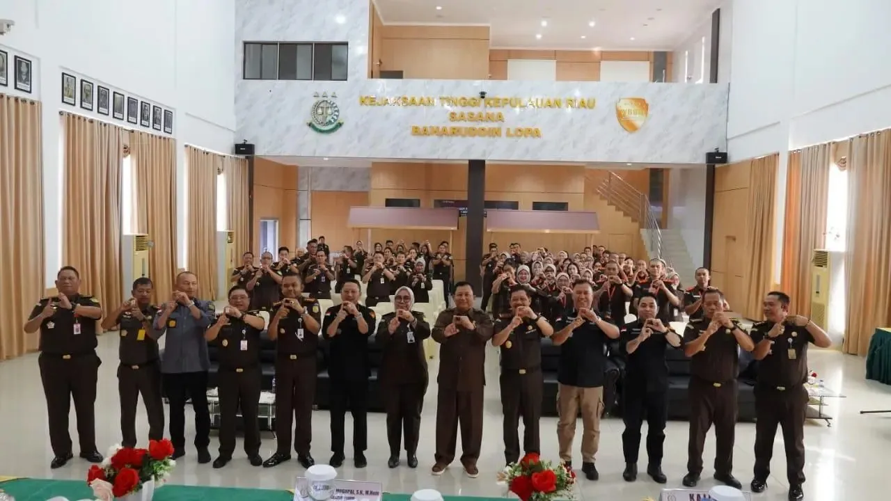 Gelar Supervisi di Kejati Kepri, Ses-JAM PIDUM Tekankan Pentingnya Digitalisasi Proses Hukum dan Pemanfaatan AI