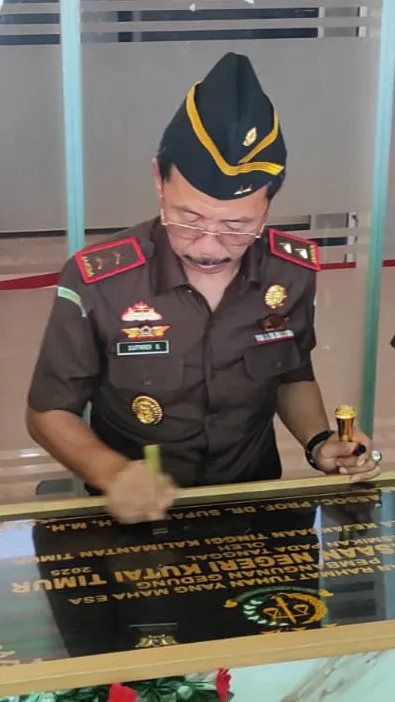 Kajati Kaltim Resmikan Kantor Baru Kejaksaan Negeri Kutai Timur