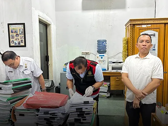 Kejari Binjai Geledah Kantor Dinas PUTR Terkait Perkara Dugaan Korupsi DBH Sawit