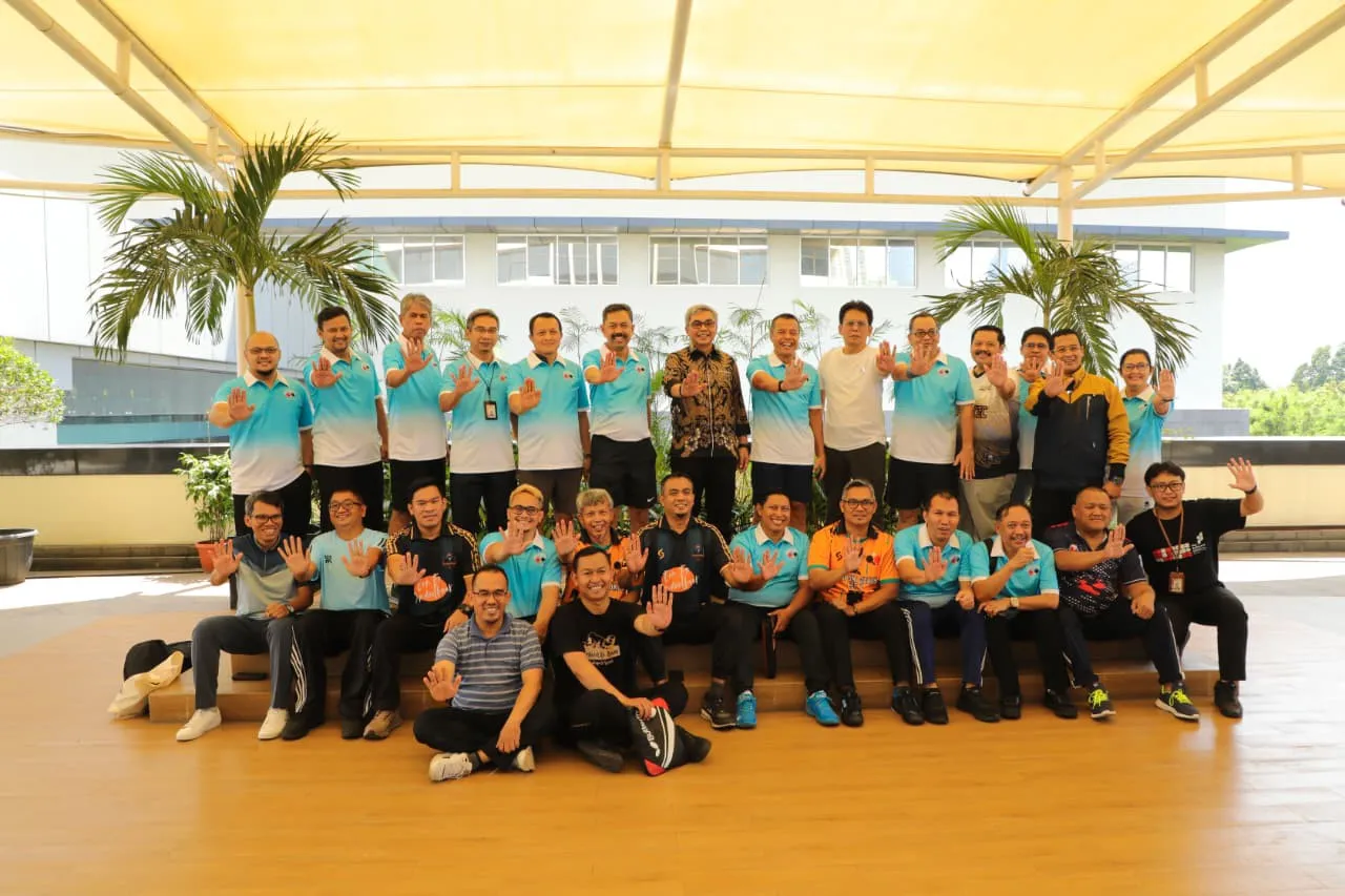 Kejaksaan dan KPK Pererat Sinergi dan Silaturahmi Lewat Pertandingan Persahabatan Tenis Meja