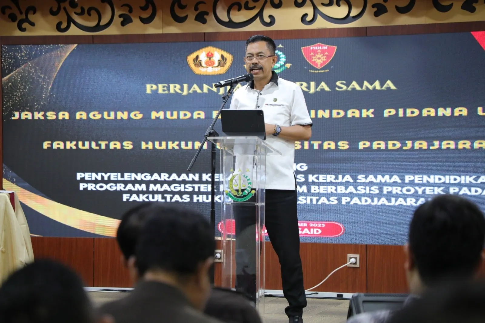 Jaksa Agung Muda Tindak Pidana Umum (JAM-Pidum) Kejaksaan Agung, Prof Dr Asep N Mulyana
