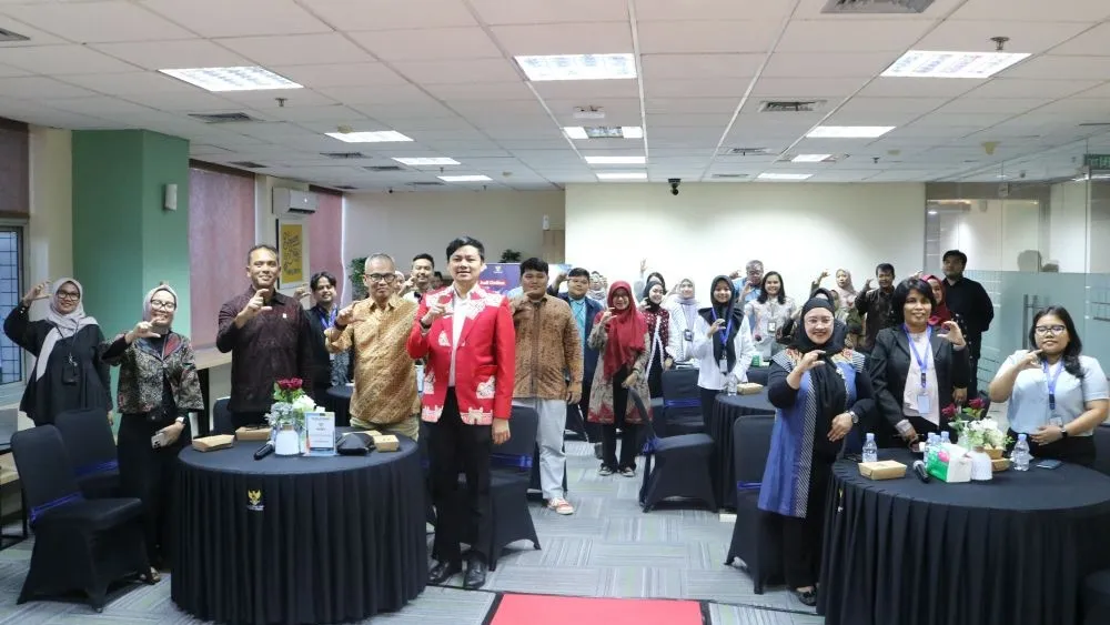 Komisi Informasi (KI) Pusat remi membuka rangkaian acara Uji Publik Monitering dan Evaluasi Komisi Informasi Pusat 2025 dalam gelaran Pembukaan Uji Publik dan Technical Meeting Monitoring dan Evaluasi (Monev) Keterbukaan Informasi Publik Tahun 2025 pada Jumat (14/11)