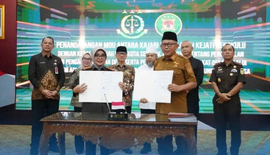 Kejari dan Pemda se-Bengkulu Jalin Kerja Sama Program Jaksa Garda Desa