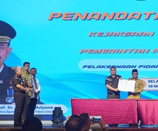 Kejaksaan dan Pemda Se-Sumatera Utara Tandatangani MoU Kolaborasi Penerapan Pidana Kerja Sosial Paska Berlakunya KUHP Baru