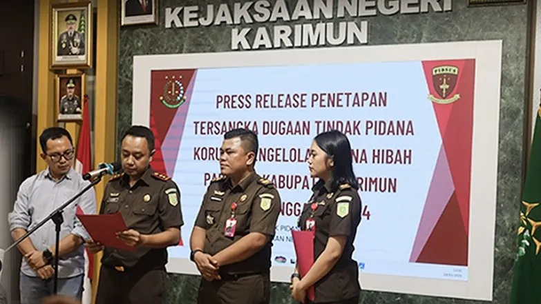 Kejari Karimun Tetapkan 4 Orang Tersangka Dugaan Korupsi Dana Hibah di KPU Kab Karimun