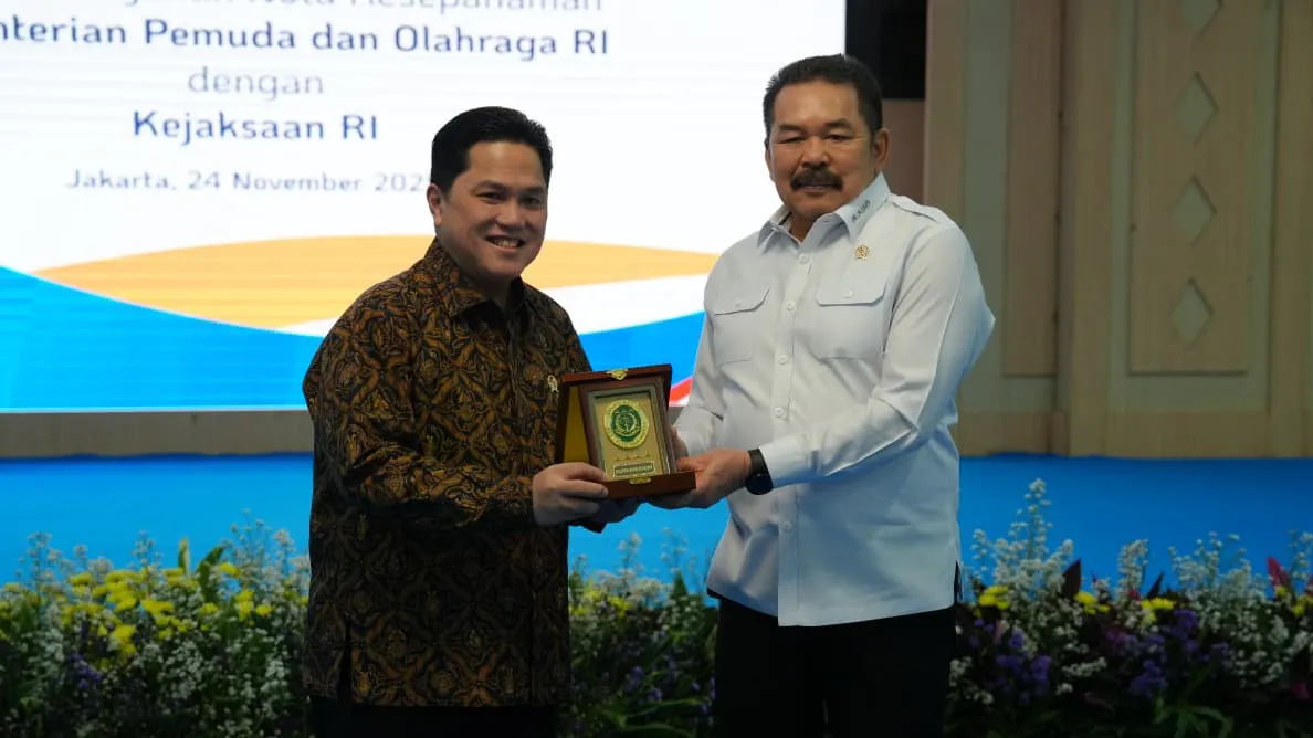 Kejaksaan RI dan Kemenpora Teken MoU Bidang Kepemudaan dan Keolahrgaan, Jaksa Agung: 