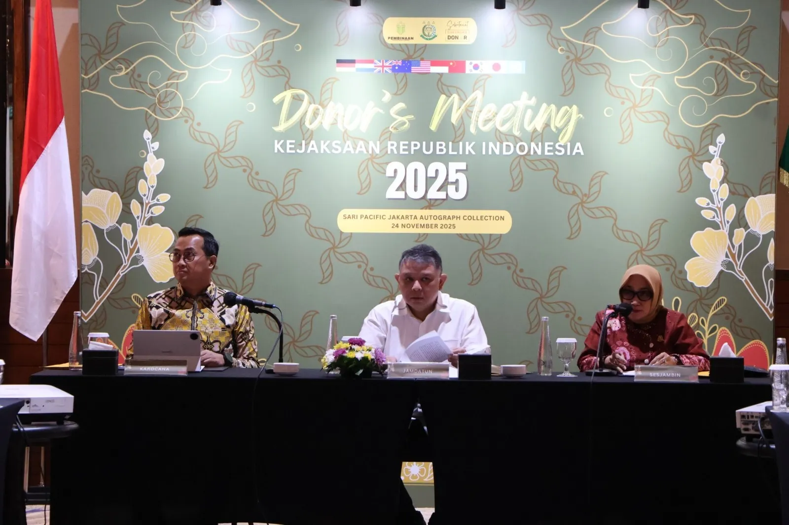 Kejaksaan menggelar Donor's Meeting 2025 dengan negara sahabat, mitra, dan organisasi internasional